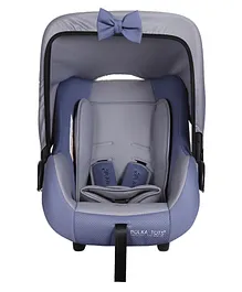 POLKA TOTS 5-in-1 Baby Car Seat Carry Cot with Canopy Feeding Seat 0 to 15 Months - Blue