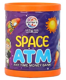 Ratnas Space ATM Money Bank - Orange