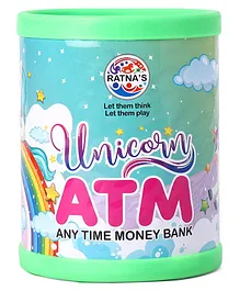 Ratnas Unicorn ATM Money Bank - Green