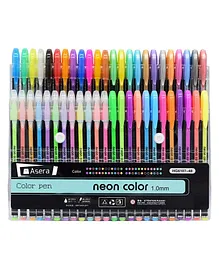 Asera Color Pens Pack of 48 - Multicolor