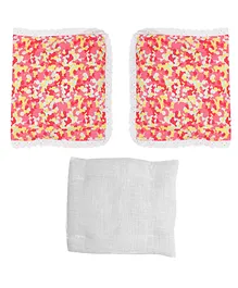 Grandma's Premium Finger Millet Pillow with 2 Pillow Covers - Pink