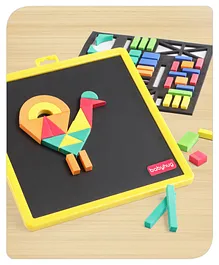 Babyhug Play N Learn Magnetic Playset - Multicolor