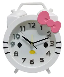 Asera Alarm Table Clock - White