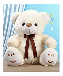 Frantic Teddy Bear Soft Toy White - Height  32 cm
