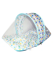 Planet of Toys Baby Bedding Set With Mosquito Net - Blue
