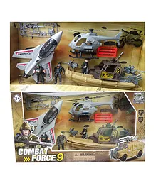 Negocio Combat Force 9 Operation Storm Wind Army Vehicle Toy Set - Multicolour