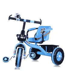 AMARDEEP Baby Tricycle With Pop Horn - Blue