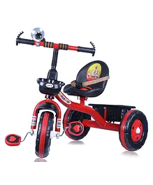 AMARDEEP Baby Tricycle With Pop Horn - Red
