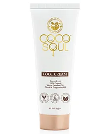 Coco Soul Coconut & Ayurveda Foot Cream - 75 ml