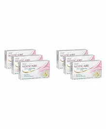 Kozicare Kojic Acid, Vitamin E, Arbutin Skin Lightening Soap Pack of 6 - 75 gm each