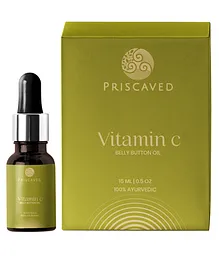 Priscaved Vitamin C Belly Button Oil - 15 ml