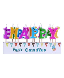 Funcart Happy Birthday Alphabet Candle - Pack of 13