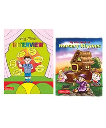 School Starter Pack My First School Interview & My Book of Nursery Rhymes Pack of 2 - English