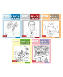 My Book of Pencil Shading Book Pack of 5 - English