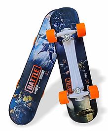 JASPO Battleground Fiber Beginner Skateboard - Blue