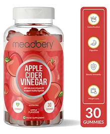Meadbery Apple Cider Vinegar Gummies Jars - 30 Pieces 