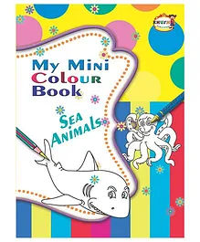 My Mini Color Book Sea Animals - English