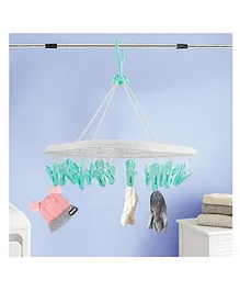 Baby Moo Clip Hanger - Blue