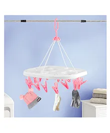 Baby Moo Clip Hanger - Pink