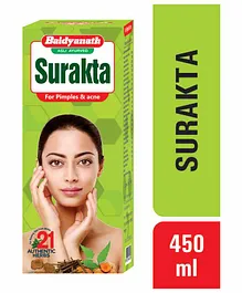 Baidyanath Surakta Ayurvedic Blood Purifier Syrup - 450 Ml