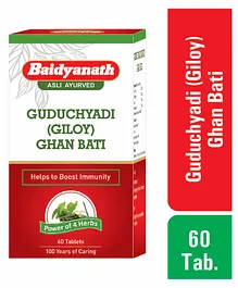 Baidyanath Guduchayadi Ghan Bati - 60 Tablets