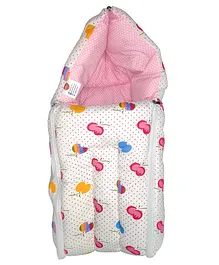 Planet of Toys Sleeping and Carry Bag Fruit Print - Pink 