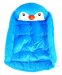 Planet Of Toys Mattress Set With Detachable Mosquito Net - Blue