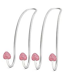 Syga Studded Car Back Hook Pack of 2 - Pink 