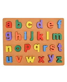 Tinykart Wooden Small Alphabet Board Puzzle - 25 Pieces