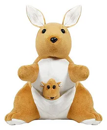 Ultra Mother & Baby Kangaroo Soft Toy - 30 cm