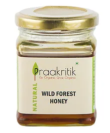 Praakritik Natural Wild Forest Honey Bottle - 200 gm