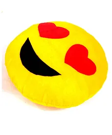 Sterling Smiley Cushion - Yellow
