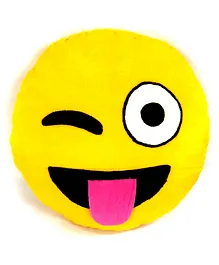 Sterling Smiley Cushion - Yellow