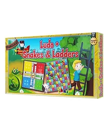 Sterling Ludo & Snakes And Ladders Board Game - Multicolor
