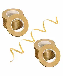 Zyozi Curling Balloon Ribbons Gold - Pack of 6