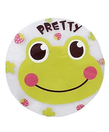 Adore Baby Shower Cap Cartoon Pretty Frog - Cream & Green