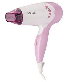 Vega Insta Glam Hair Dryer With 2 Heat & Speed Settings - Pink 