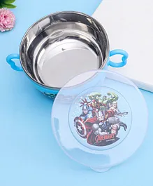 Avenger Stainless Steel Bowl with Lid - Multicolour