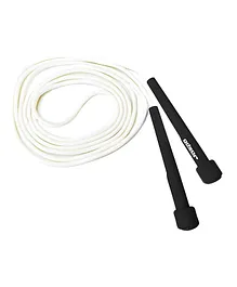 Jaspo PVC Material Lightweight Jumping Skipping Rope 108 inches Length - Black