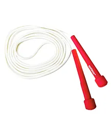 Jaspo PVC Material Lightweight Skipping Rope - Red 
