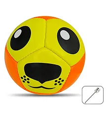 Jaspo Synthetic Leather Lion Printed Super Soft Edu Sports Football Size 1 - Multicolour