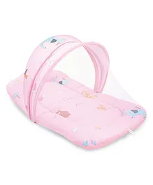 R For Rabbit Snuggy Safari Baby Nest - Pink