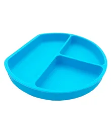 Amour Silicone Grip Self Feeding Suction Dish - Blue