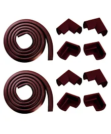 The Little Lookers Corner and Edge Guards Pack of 10 - Brown