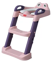 Luv Lap Baby Potty Chair with Adjustable Ladder - Purple