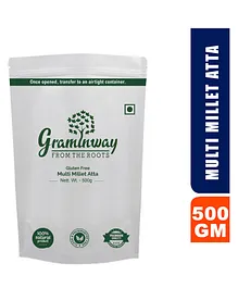 Graminway Gluten Free Multi Millet Atta - 500 gm