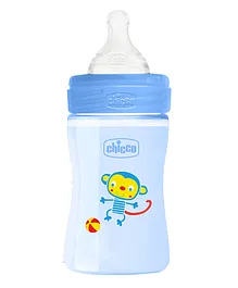 Chicco Feeding Bottle Slow Flow Blue - 150 ml 
