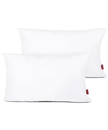 Bianca Micro Fiber Filling And Anti-Bacteria Treated Cushion Inserts Pack Of 2 - White