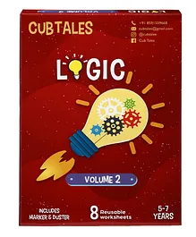 Cubtales Logic Volume 2 Activity Kit - Brown