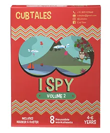 Cubtales I Spy Volume 2 Activity Kit - Red